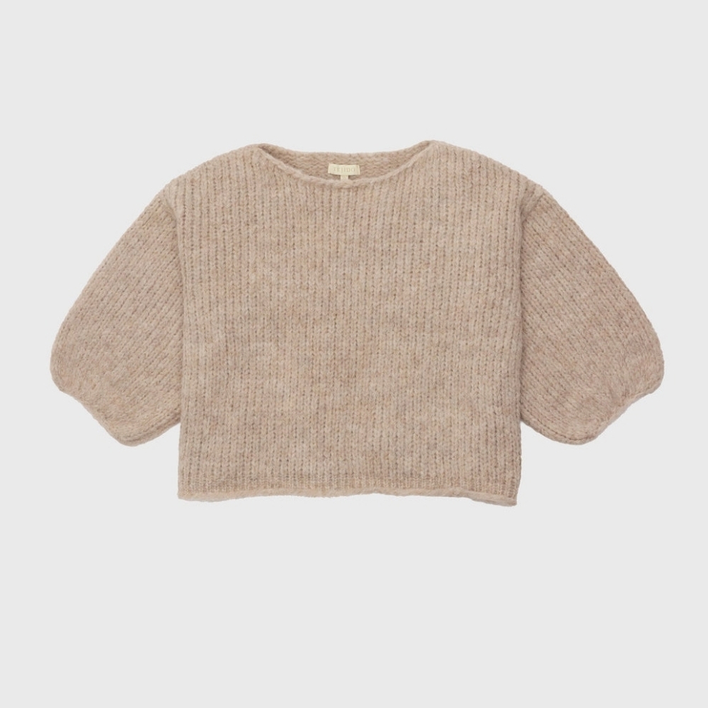 Tejido Jade Pullover in Taupe OS
